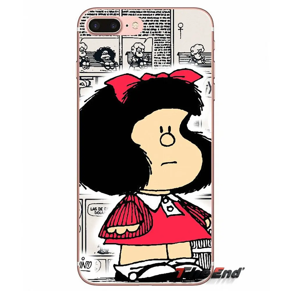 Мультфильм Mafalda Girl Pattern Силиконовый чехол для Samsung Galaxy J1 J2 J3 J5 J7 A3 A5 A7 J530 J730 Fundas Coque - Цвет: images 11