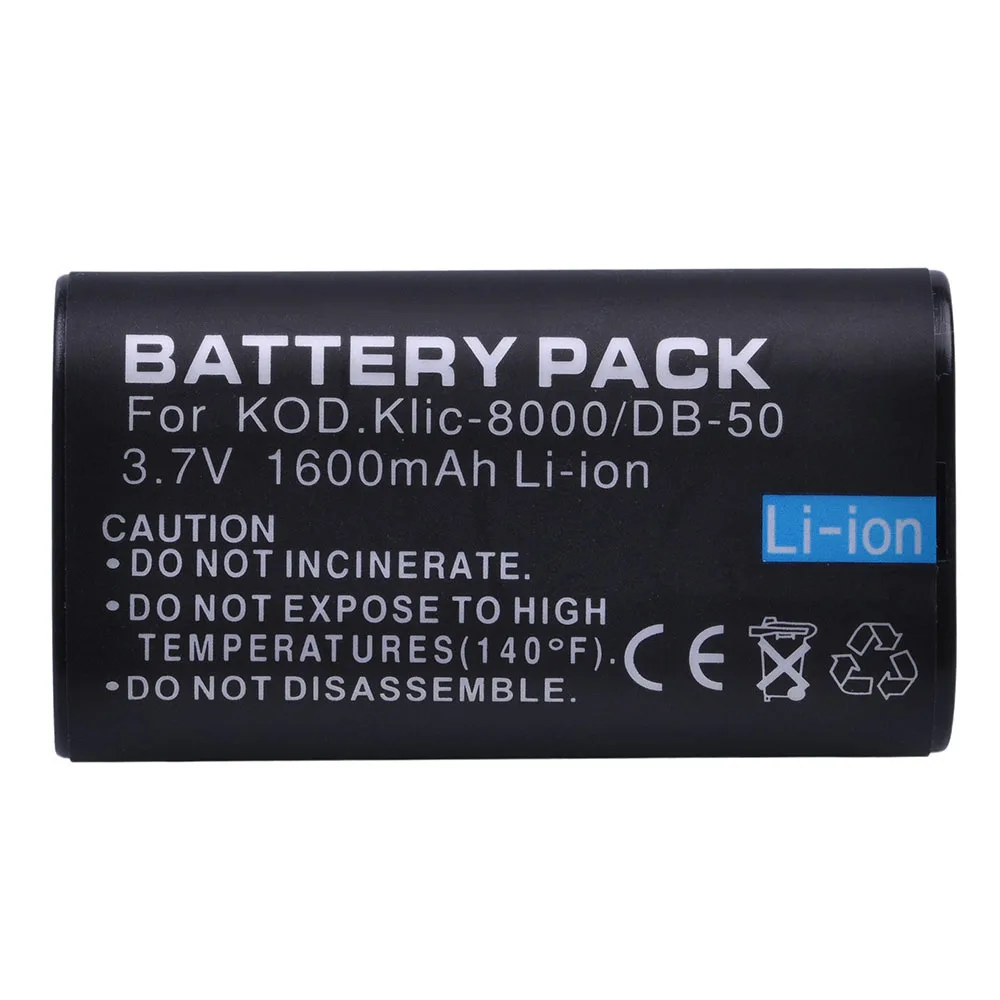 1 шт. KLIC-8000 KLIC 8000 Батарея для Kodak Easyshare Zx1 ZxD Z612 Z712 Z812 Z1085 Z1015 Z1012 Z1485 Z8612 это камеры Richo DB-50