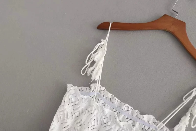 Летние топы boho Sexy рукавов Растениеводство Топ для женщин Винтаж Элегантный Вышивка Белый майка корейский Бюстье Лук оборками жилет