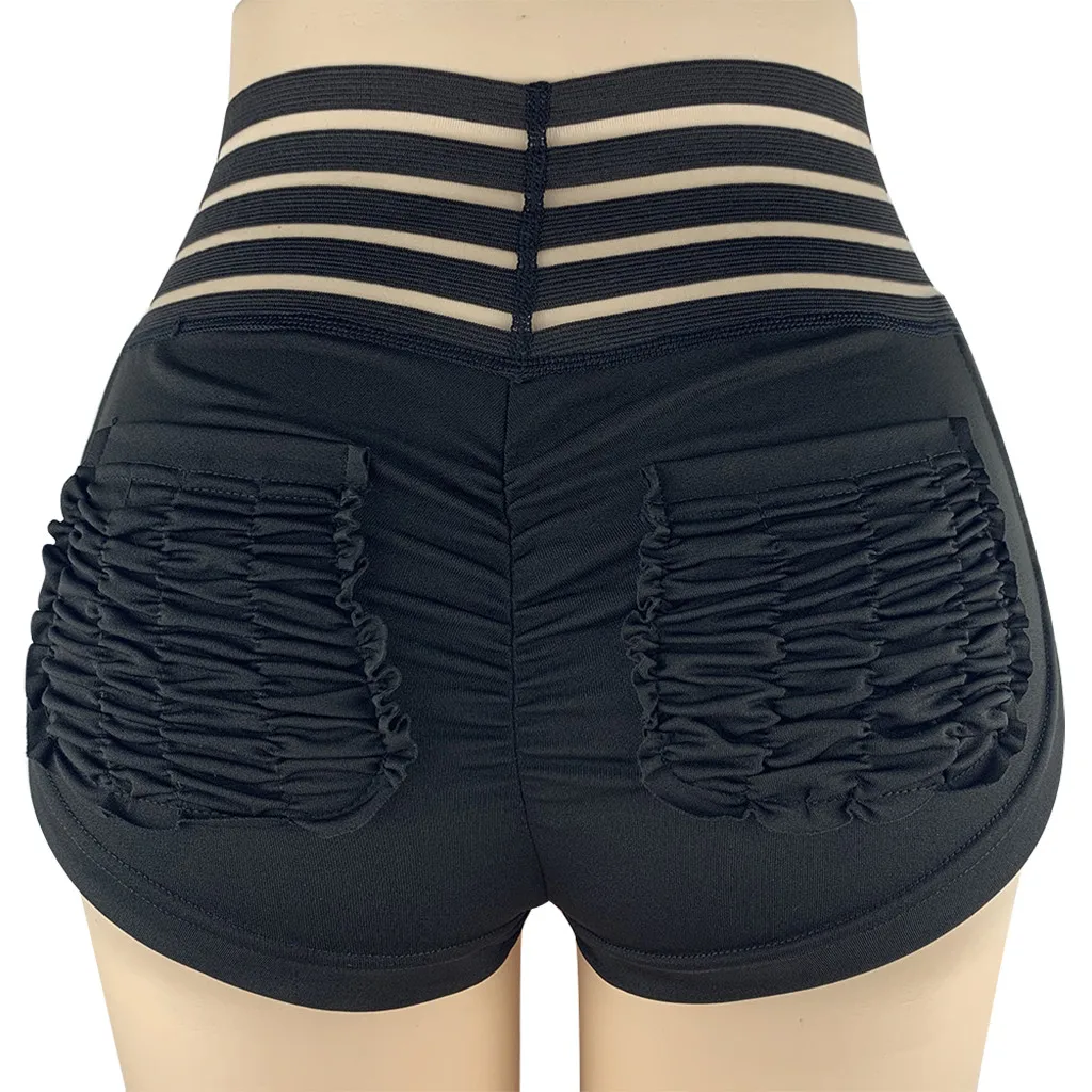 SAGACE для женщин йоги спорта высокая талия с рюшами тренировок колготки эластичные