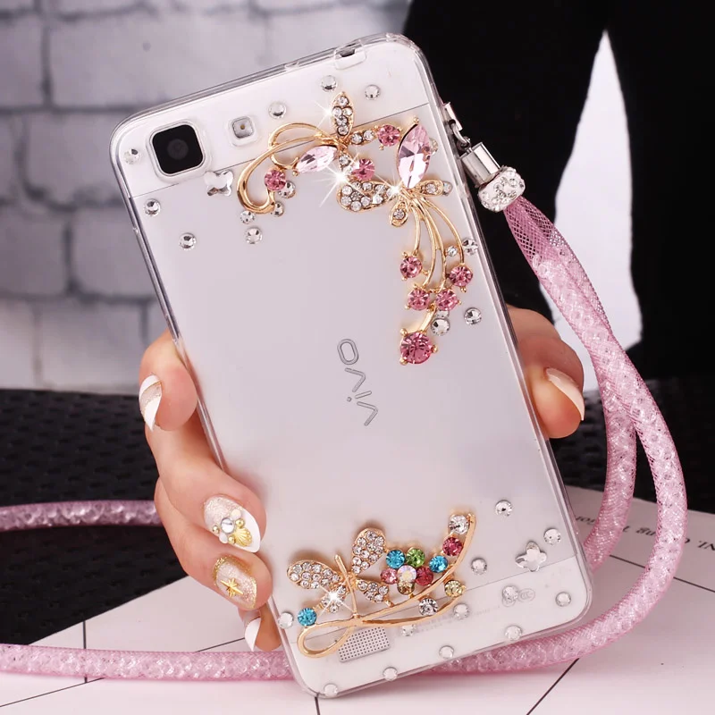 Чехол для телефона милый Bling С кристалалми и стразами стразы камни жесткая накладка на заднюю панель для HuaweiP8 P9 P10 P20 P30 Pro Lite Mate10 20 30 Lite