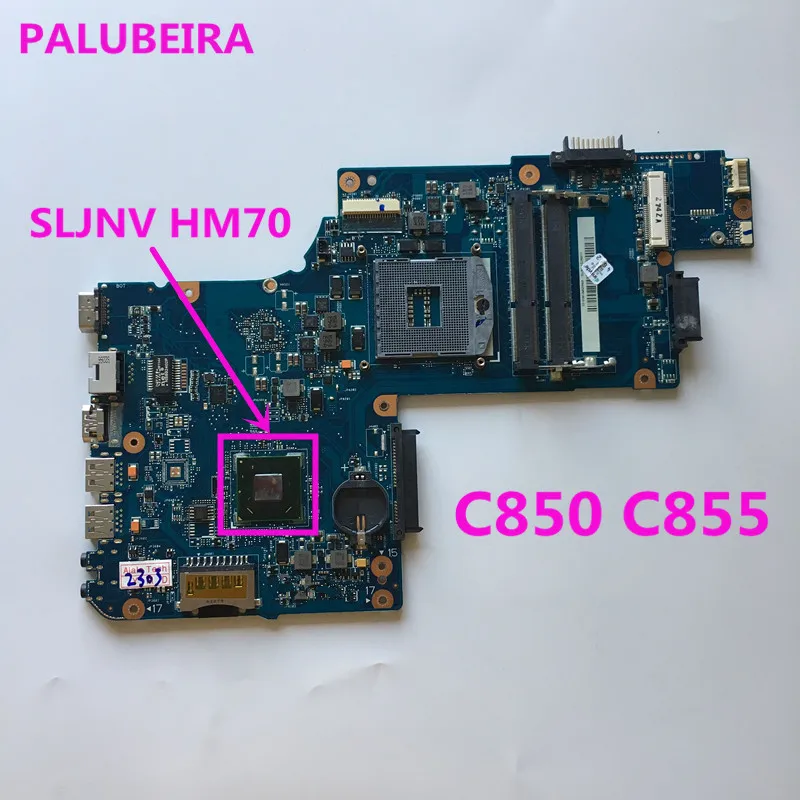 Материнская плата для ноутбука Toshiba Satellite C850 C855 H000052610 HM70 DDR3|Материнские платы| |