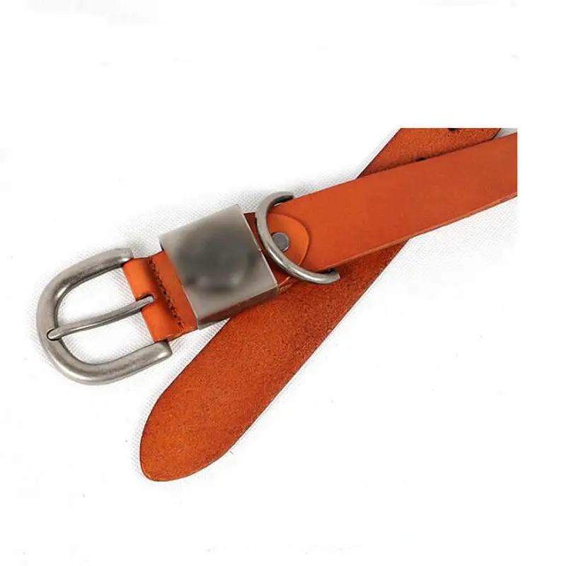 

Men And Women Bicycle Chain Genuine Cowhide Leather Belt Metal Pin Buckle Luxury Waistband Ceinture Femme Strap for Man Jeans