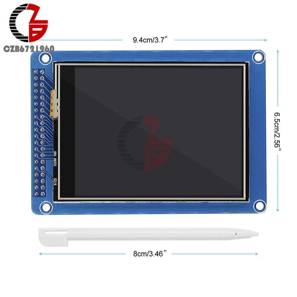 3,2 дюймов 320x240 сенсорный TFT ЖК-дисплей Панель SSD1289 сенсорный контроллер панель с слотом для sd-карты ручка 3,3 В 262 к цвета