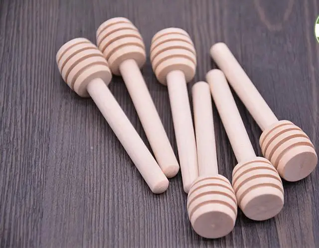 8 см MINI Деревянные ковши для меда Свадебные сувениры деревянная ложка Stick lin2894 |
