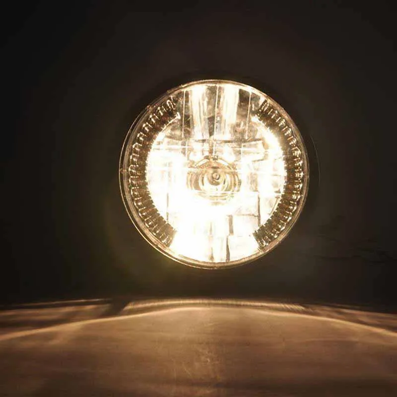 JX-LCLYL Universal 7&quot Motorcycle Headlight LED Turn Signal Light+Mount Bracket Black |