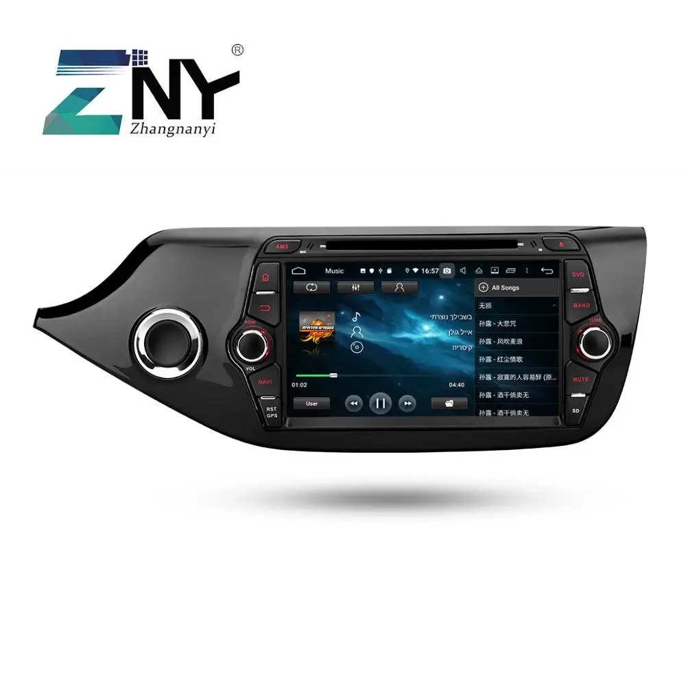 8 &quotips 1280x720 Android 9 0 автомобильный радиоприемник 2 Din стерео для Kia Ceed 2012 2018 FM RDS Wi Fi gps