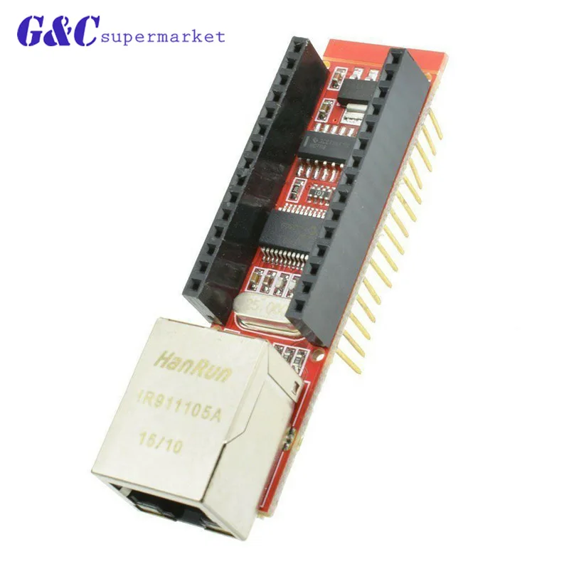 Nano V3 Ethernet щит ENC28J60 микрочип HR911105A веб сервер плата модуль для Arduino 3 0|Интегральные