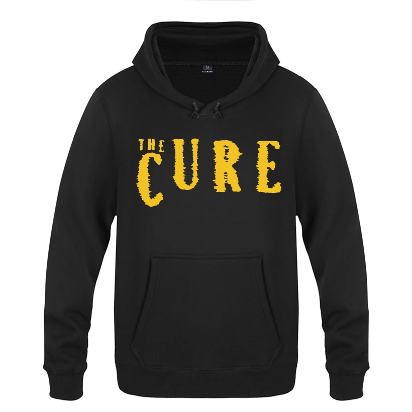 Мужская флисовая толстовка The Cure пуловер с капюшоном в стиле рок группы