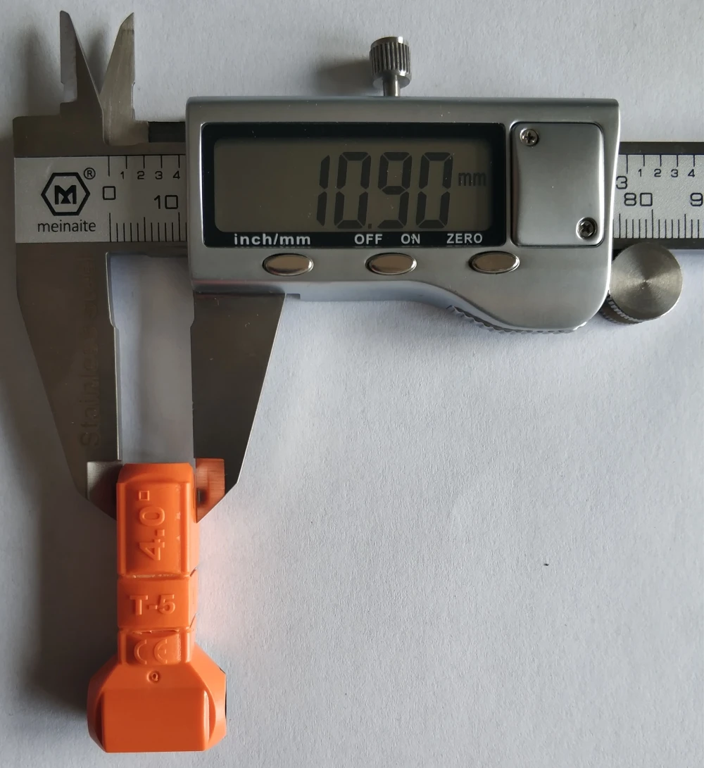 JOWX T-5 10 шт. для 1 способа 12~ 11AWG 4sqmm Т-филиал не зачищенный кабель провода разъем Т-образного соединения быстрого сращивания обжимные клеммы
