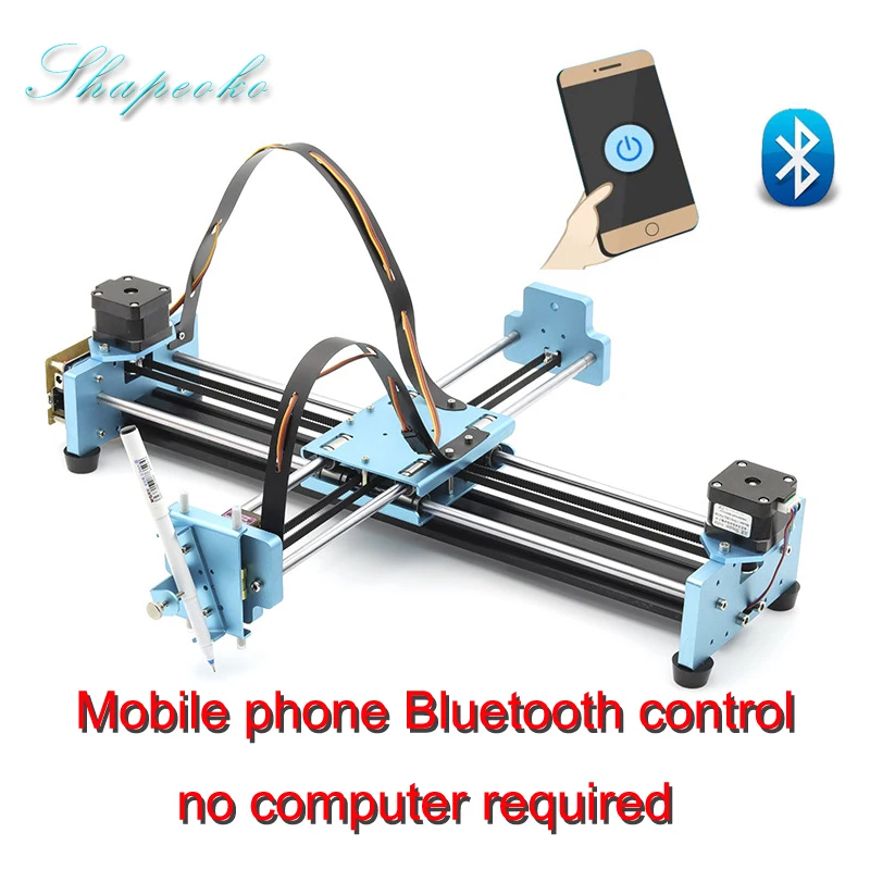 DIY все металлические ручки Drawbot машина для рисования надпись робот Corexy XY плоттер