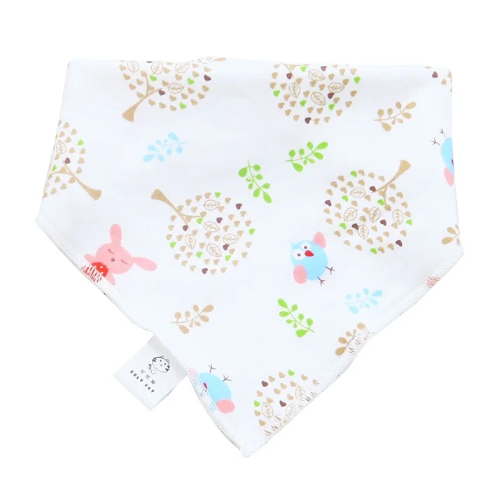 2 шт./компл. новорожденных чистого хлопка треугольник нагрудники Дети слюны