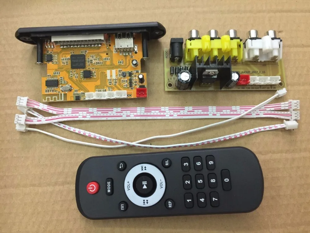 5 В мощность Bluetooth 4 2 видео декодер плата RM/RMVB FLAC APE BT аудио усилитель модуль MP3 AUX U