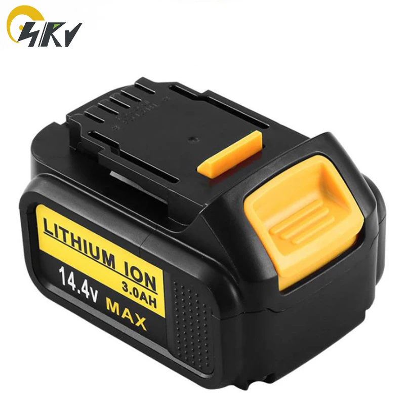 Литий ионный аккумулятор 14 4 В DCB140 3 Ач для электроинструмента Dewalt DCB141 DCB142 XJ DCD735L2
