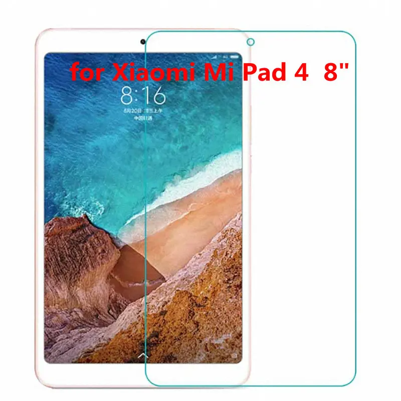 Защитный чехол из закаленного стекла для Xiaomi mi Pad 4, планшетов 8 дюймов, mi Pad 4 LTE 4G 8,0 дюймов, mi Pad 4 Plus 10,1 дюйма, стекло - Цвет: XM Mi Pad 4