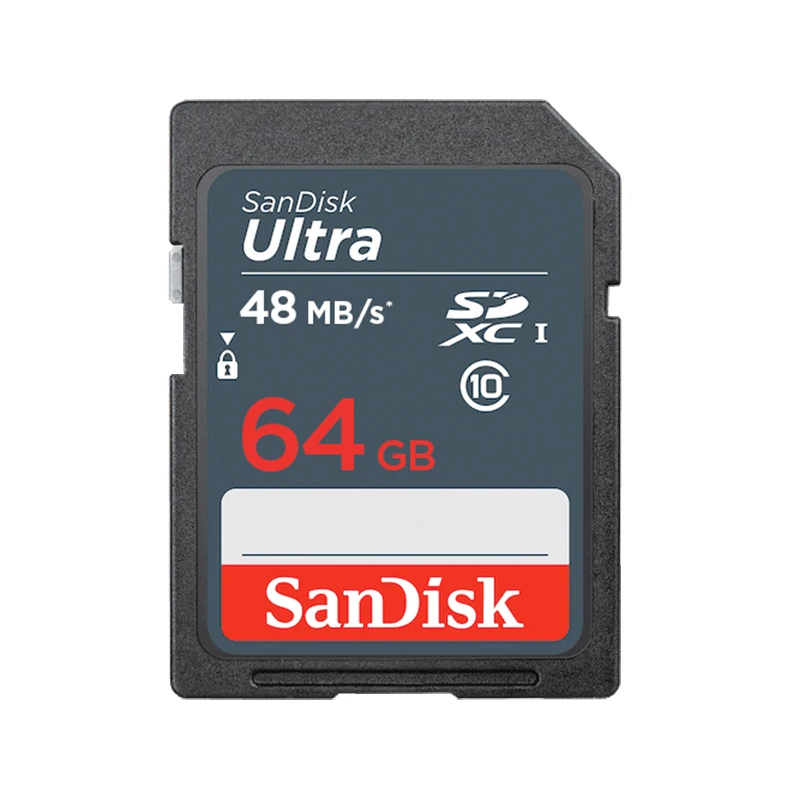 SanDisk Ultra Memory Card SDHC/SDXC SD UHS-I Class10 16GB 32GB 64GB C10 48MB/s Full HD for Camera Camcorder SDUNB | Компьютеры и офис