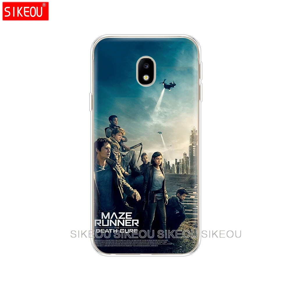 Силиконовый чехол для телефона Samsung Galaxy J3 J5 J7 2017 J330 J530 J730 PRO j2 2018 лабиринт бегун The