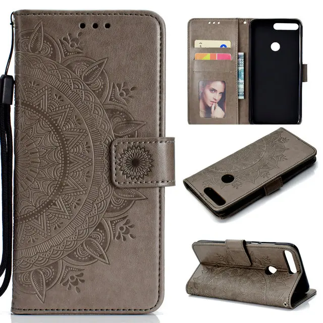 Для huawei Honor 7C чехол AUM-L41 флип Funda huawei Honor 7C Pro Чехол lnd-l29 кожаный для Honor 7A DUA-L22 7APro Cover Чехол