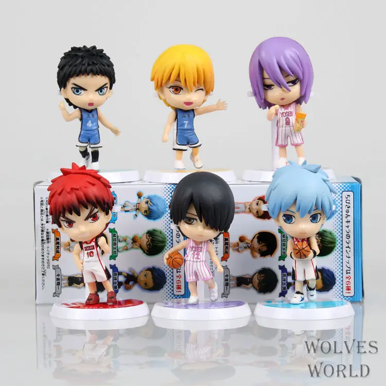 С розничной коробкой аниме Куроко Баскетбол Kuroko no Basuke издание 5 й ПВХ Фигурки tetsuya