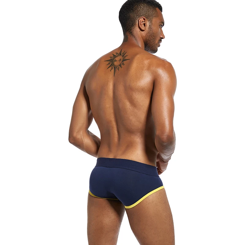 2019 Мужское нижнее белье нового дизайна мужские мягкие трусы хлопковые слип Cueca