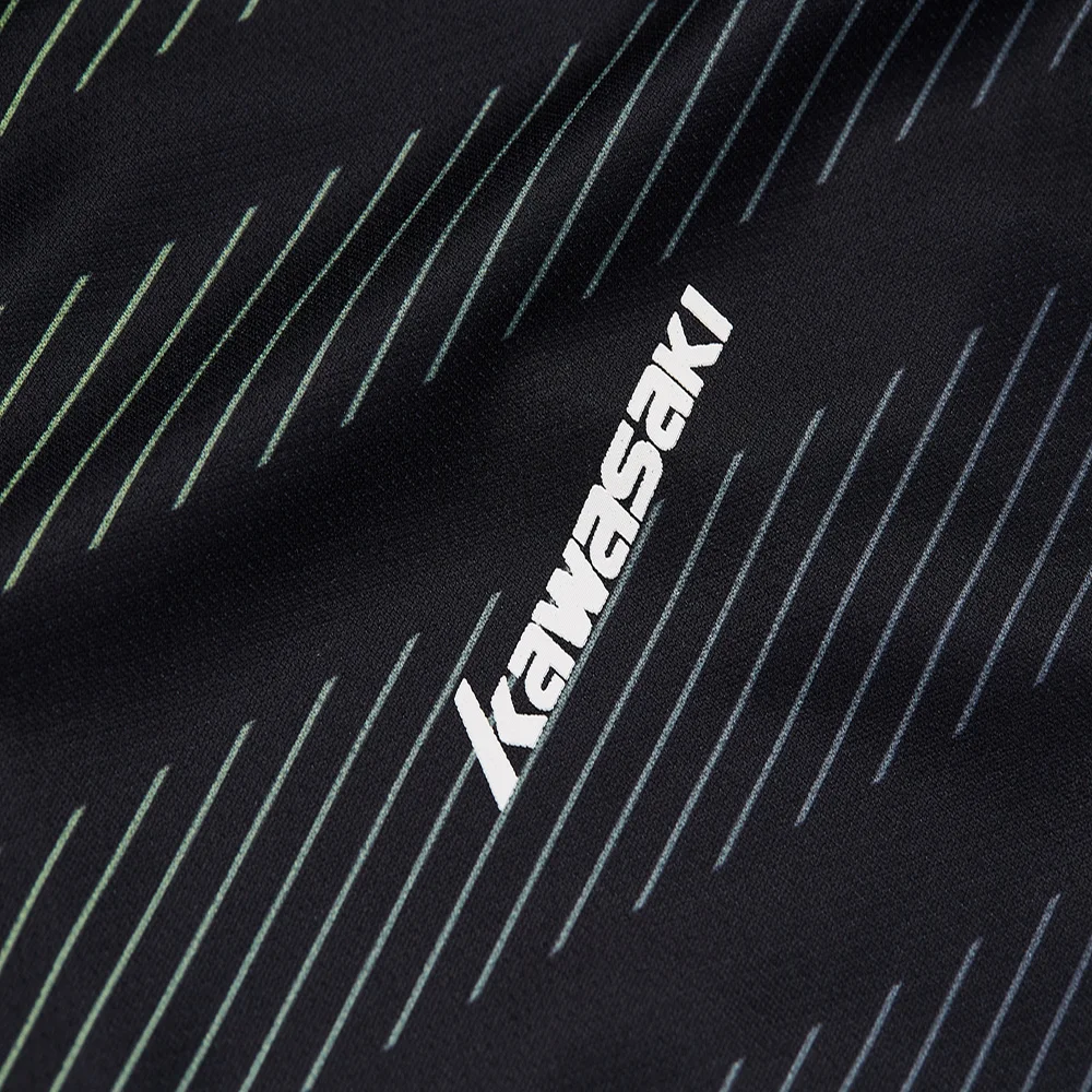 Kawasaki одежда для бадминтона, спортивная одежда, рубашки для женщин с круглым вырезом, дышащие яркие цвета, Спортивная футболка для бадминтона, ST-T2122