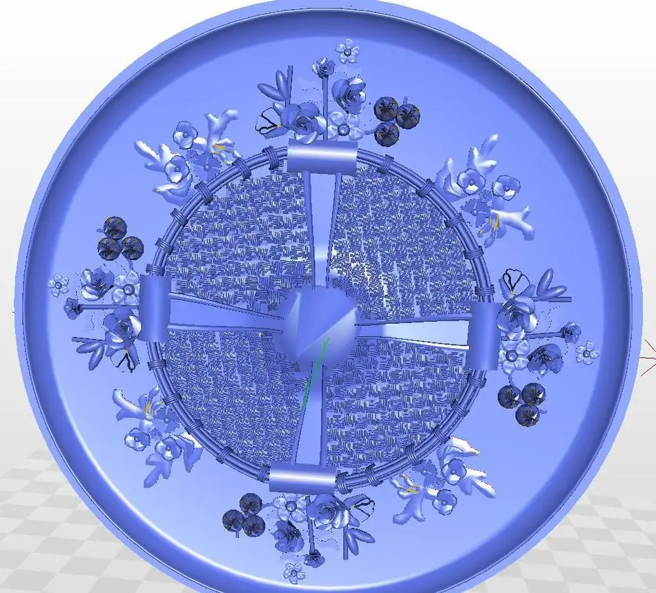 rosette_63 model relief format 3d for cnc in STL file | Инструменты