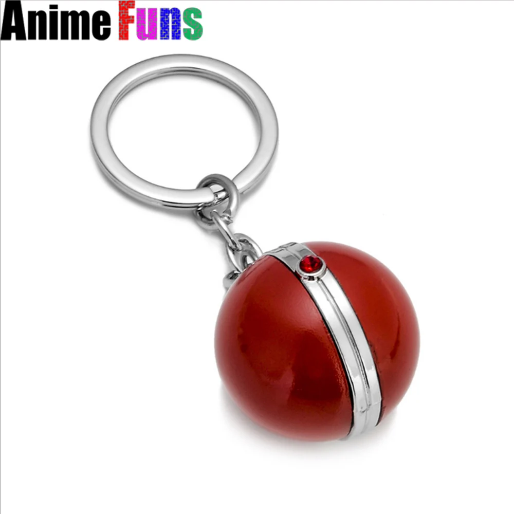 6 Style Game Pokemon Go Keychain Pokeball Pendant Key chain Ring Anime Charm Cosplay Jewelry Birthday Gift for Women Men Fans | Украшения и