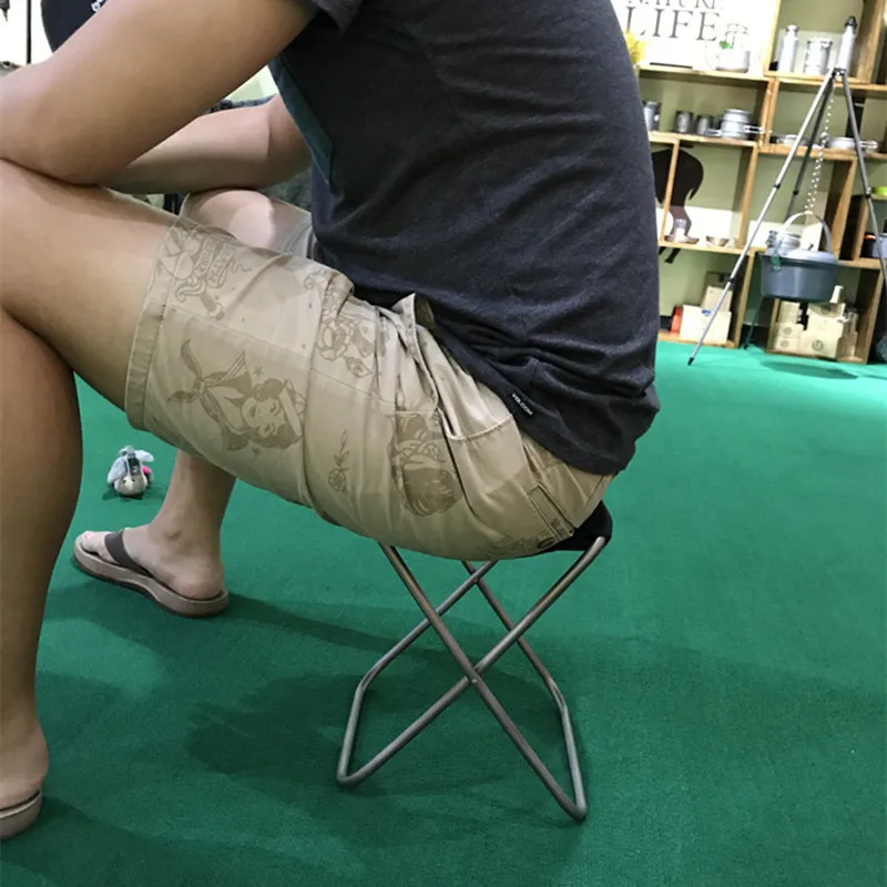 구매 Keith-순수 티타늄 접이식 의자, 초경량 휴대용 야외 하이킹 캠핑 낚시 전용 247g 구매 Keith-순수 티타늄 접이식 의자, 초경량 휴대용 야외 하이킹 캠핑 낚시 전용 247g