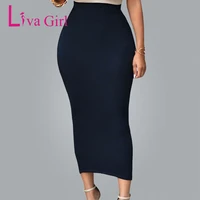liva girl 2020 autumn winter black grey maxi skirt womens sexy bodycon skirts pencil long wrap skirt longue jupe taille haute