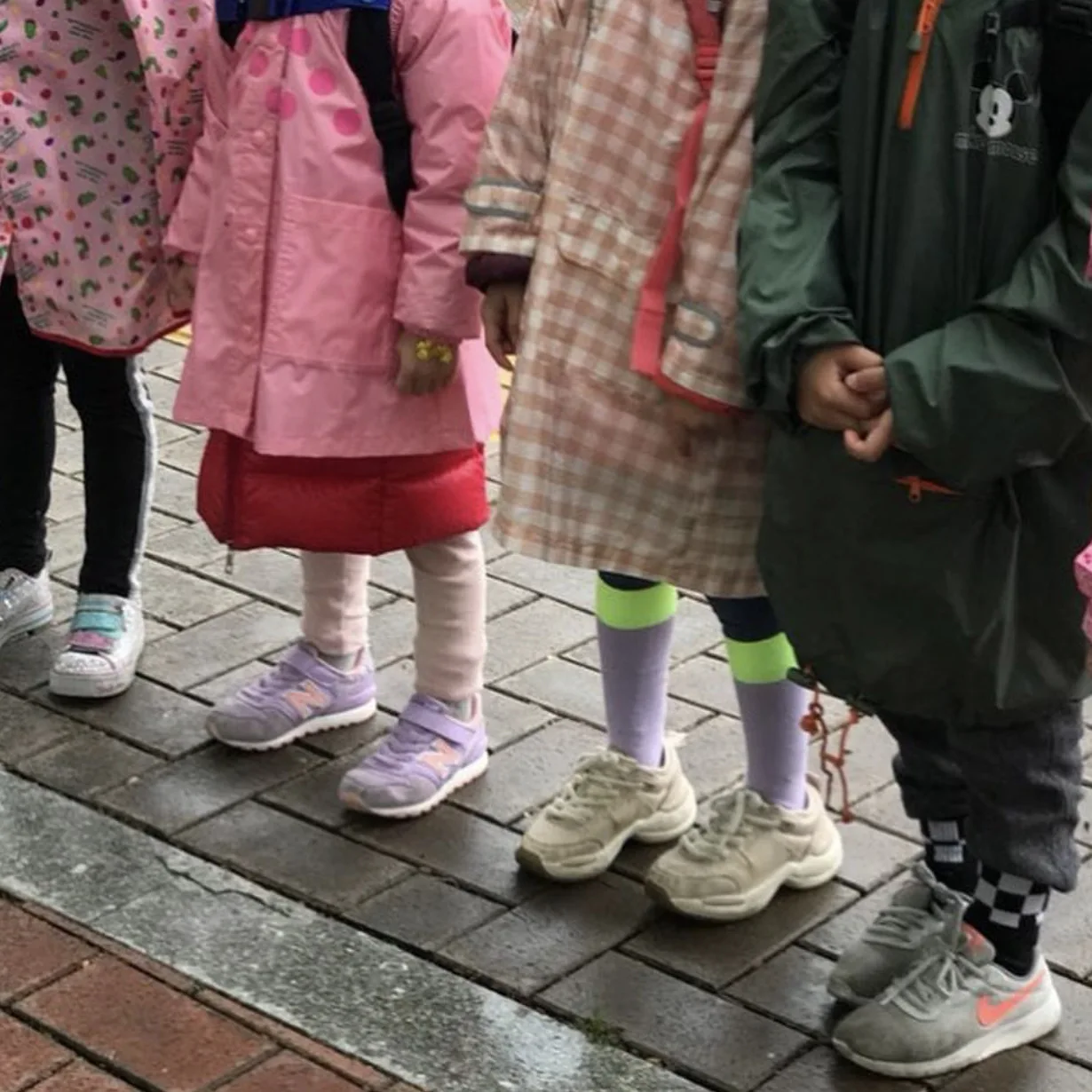 Детские носки 3 пары/Лот для маленьких девочек Полосатые до колена длинные мягкие