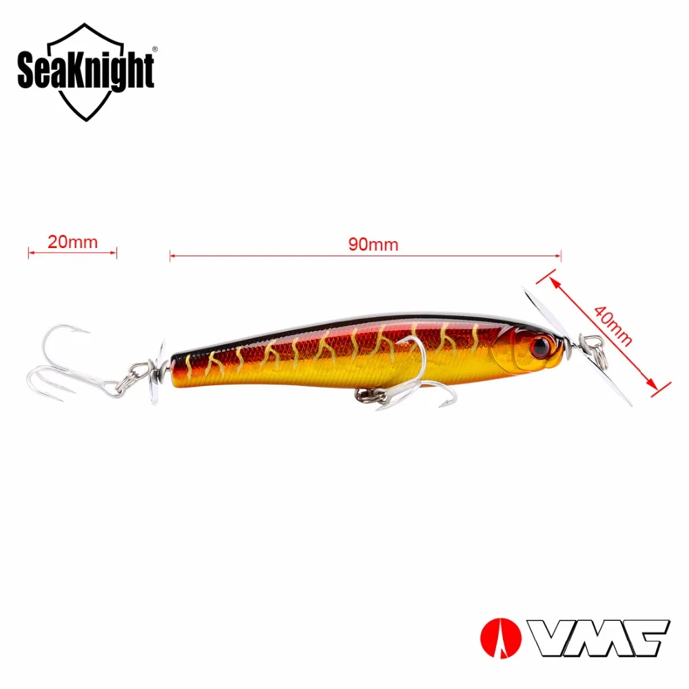 SeaKnight плавающий карандаш SK034 1 шт. Topwater жесткая рыболовная приманка 14 5 г 90 мм 3 '