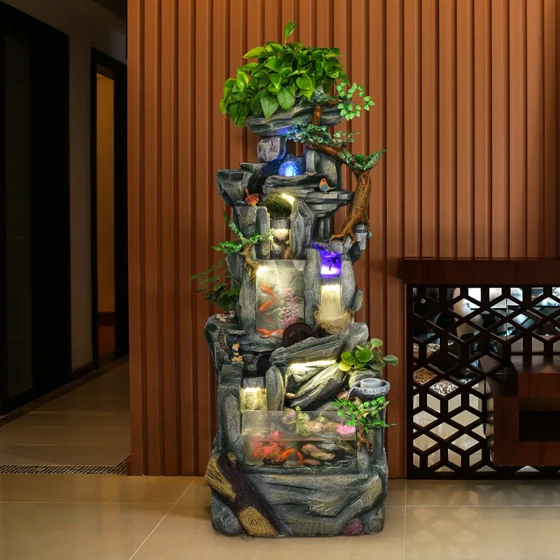 Baitong японский сад Рыбацкая чаша фонтан для проточной воды лодка Fengshui офисный