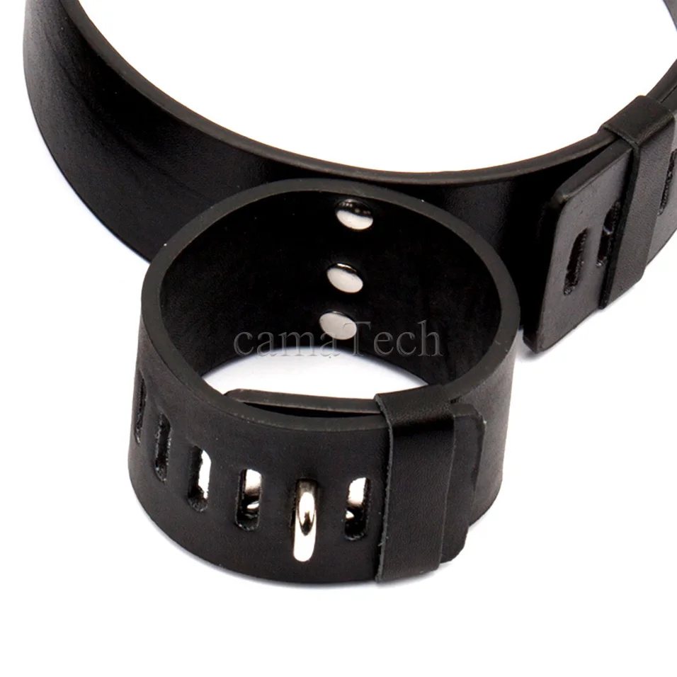 CamaTech из искусственной кожи запястья и манжеты для ног Комплект Фетиш