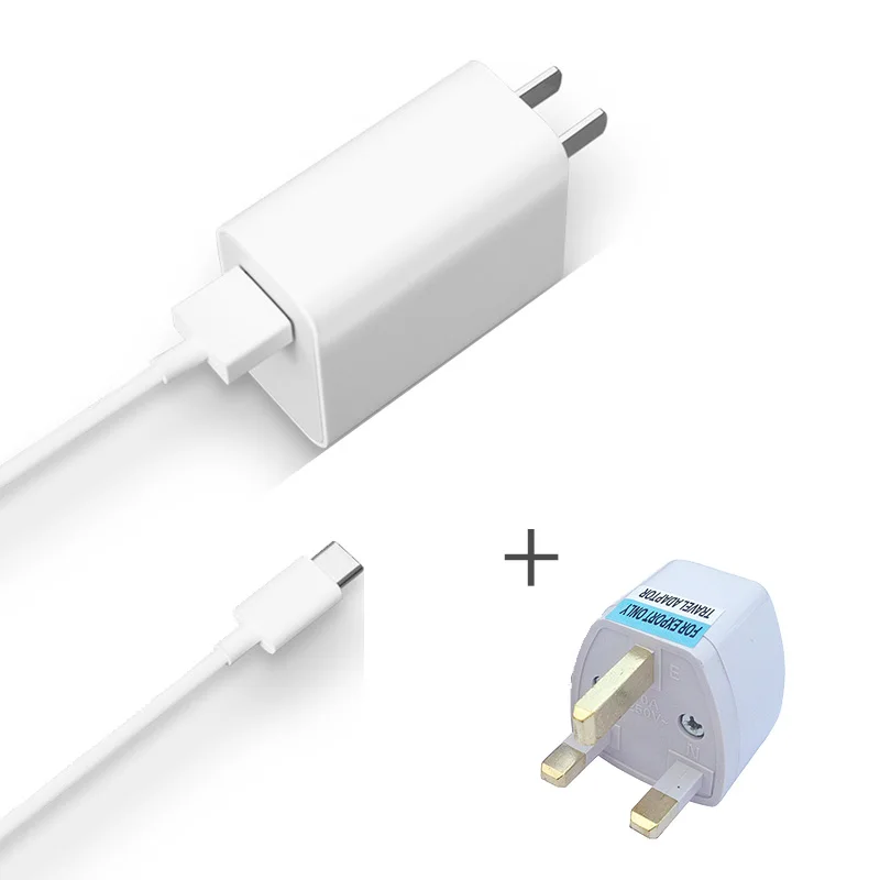 add Cable UK Adapter Оригинальное зарядное устройство для путешествий Xiao mi 27 W Max для mi 9 QC 3,0 совместимый мобильный телефон несколько безопасных-10-50C температурный AC100-240V - Тип штекера: add Cable UK Adapter