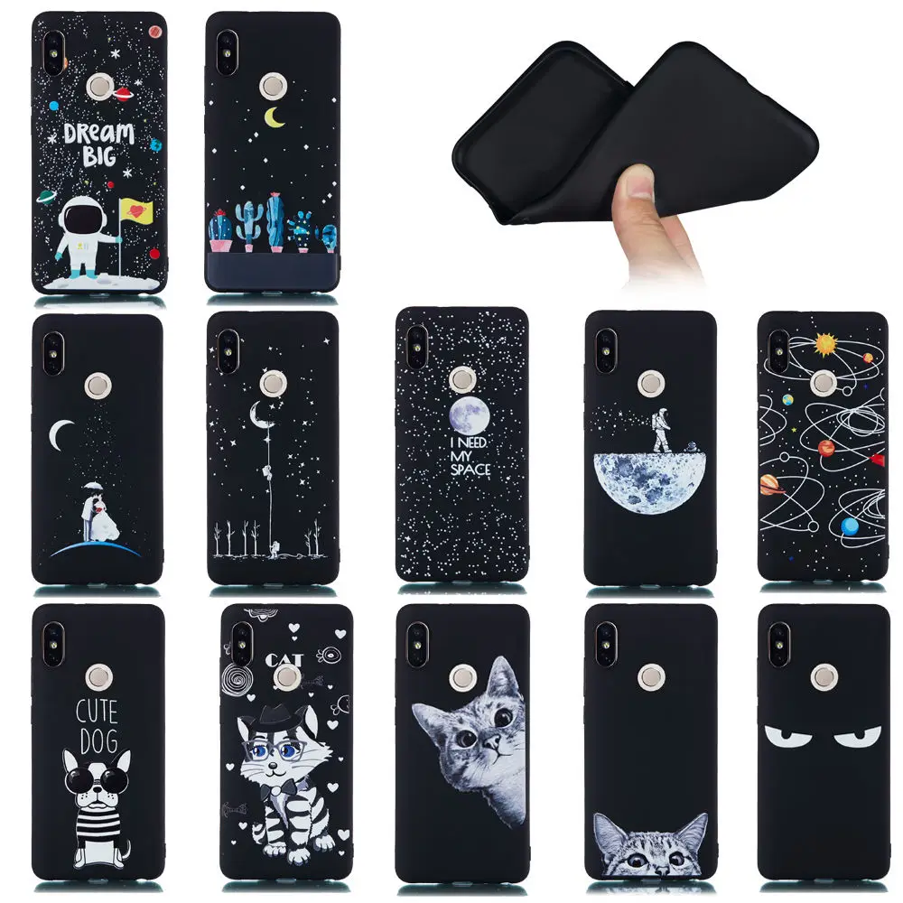 Силиконовый чехол для телефона Xiaomi Redmi note 5 pro Чехол 4A 4X5 5A S2 6plus 6A 6 PRO NOTE из ТПУ |