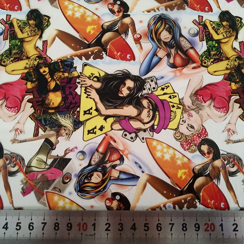 

Free shipping 0.5*2M/10M cartoon TSCK10480 hydrographics hydro dipping film water transfer printing films