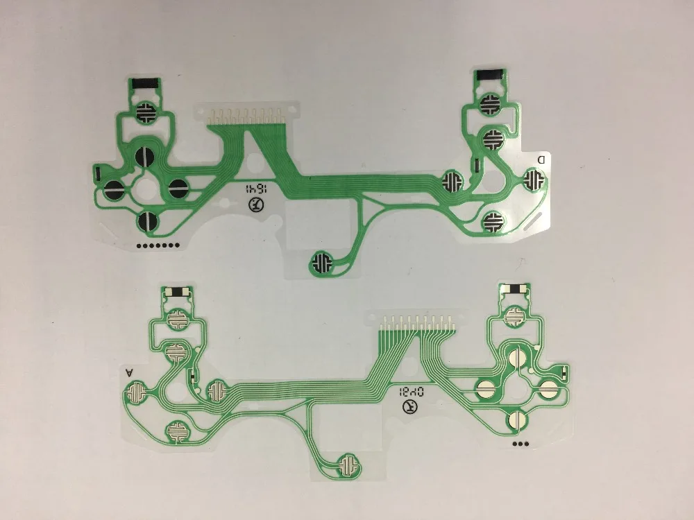 

100PCS for PS4 Controller Conductive Film Keypad flat flex ribbon Cable JDS040 JDS030 for PlayStation 4 joypad replacement Parts