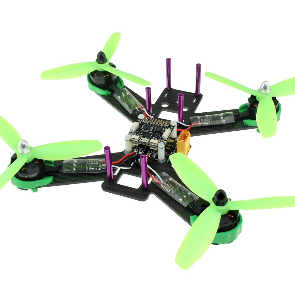 QAV210 каркас из углеродного волокна SoloGood 20A бесщеточный ESC MT2204 2300KV двигатель F3 6DF 5045 3