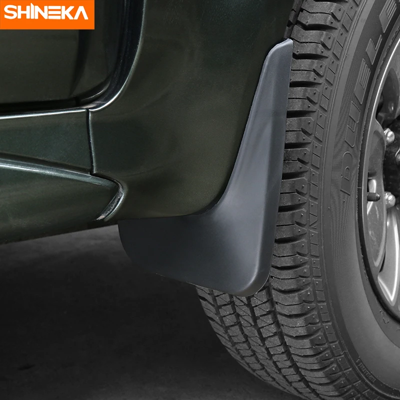 Грязевые щитки SHINEKA для Suzuki Jimny 2007 2017 грязевые из АБС пластика наружная защита