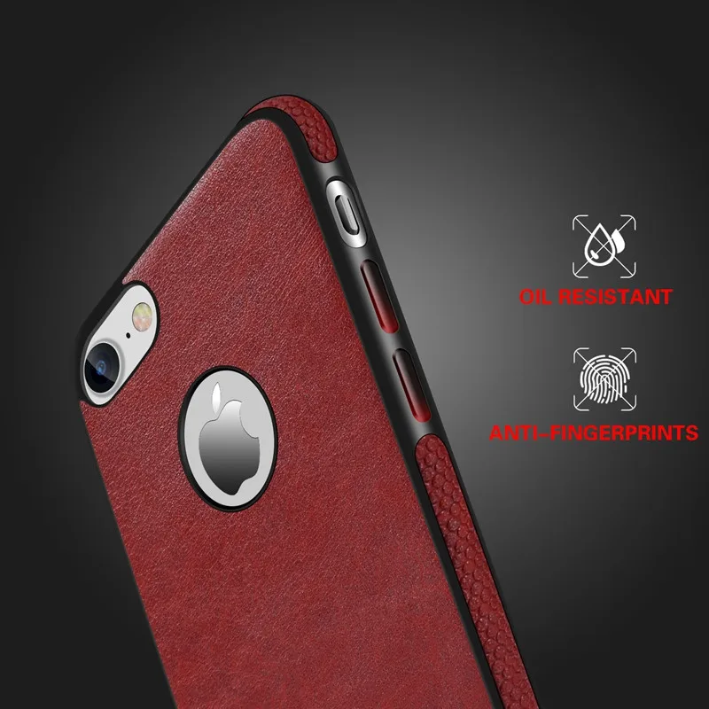 Lovebay деловой чехол для телефона из искусственной кожи для Iphone XS X 5 5S 6 6S 7 8 Plus ультра-тонкая роскошная защитная задняя панель для телефона