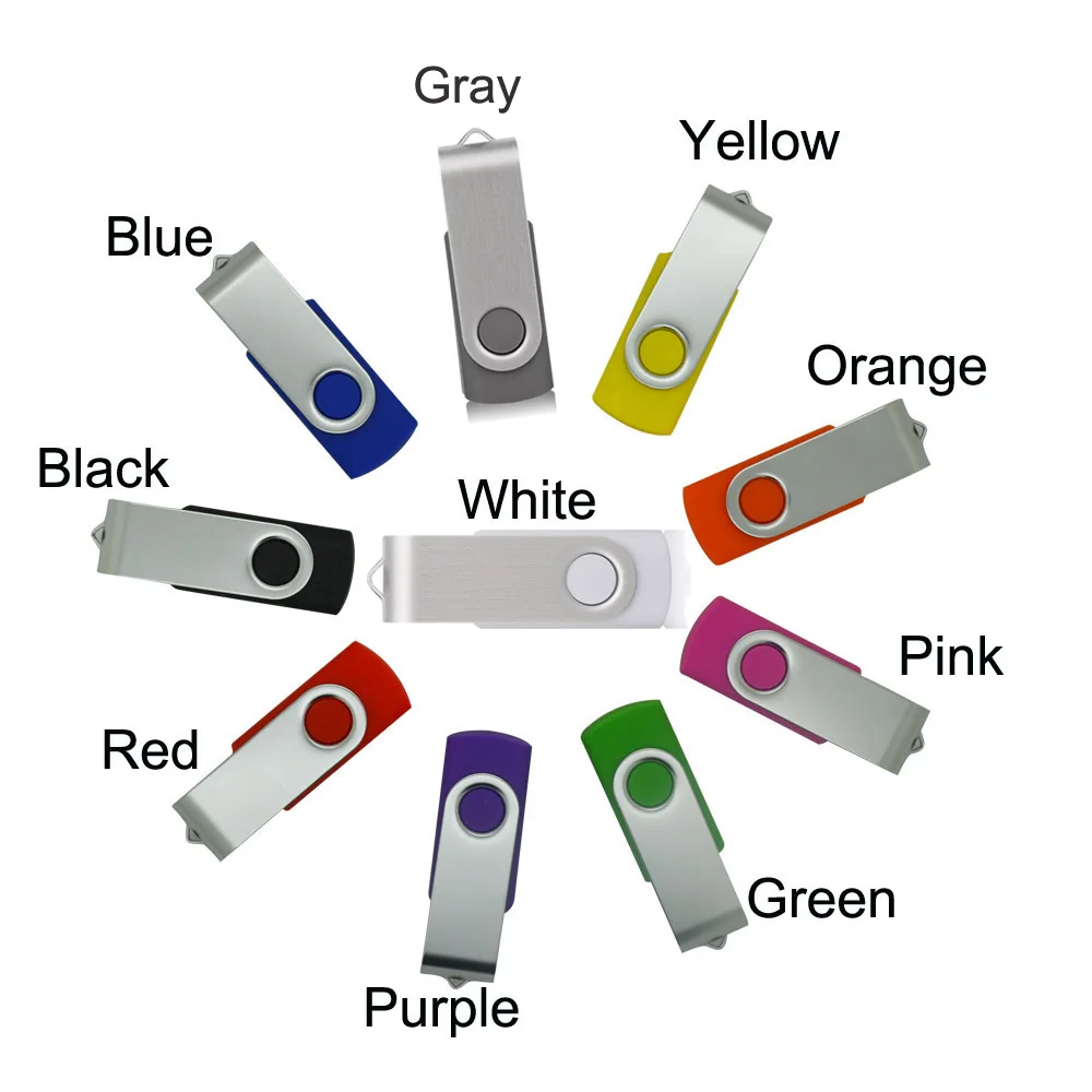50 шт./лот Логотип USB 2.0 Flash Drive Флешки 32 ГБ 16 8 4 2 1 Флэш Диск На Ключ Накопитель Memory Stick