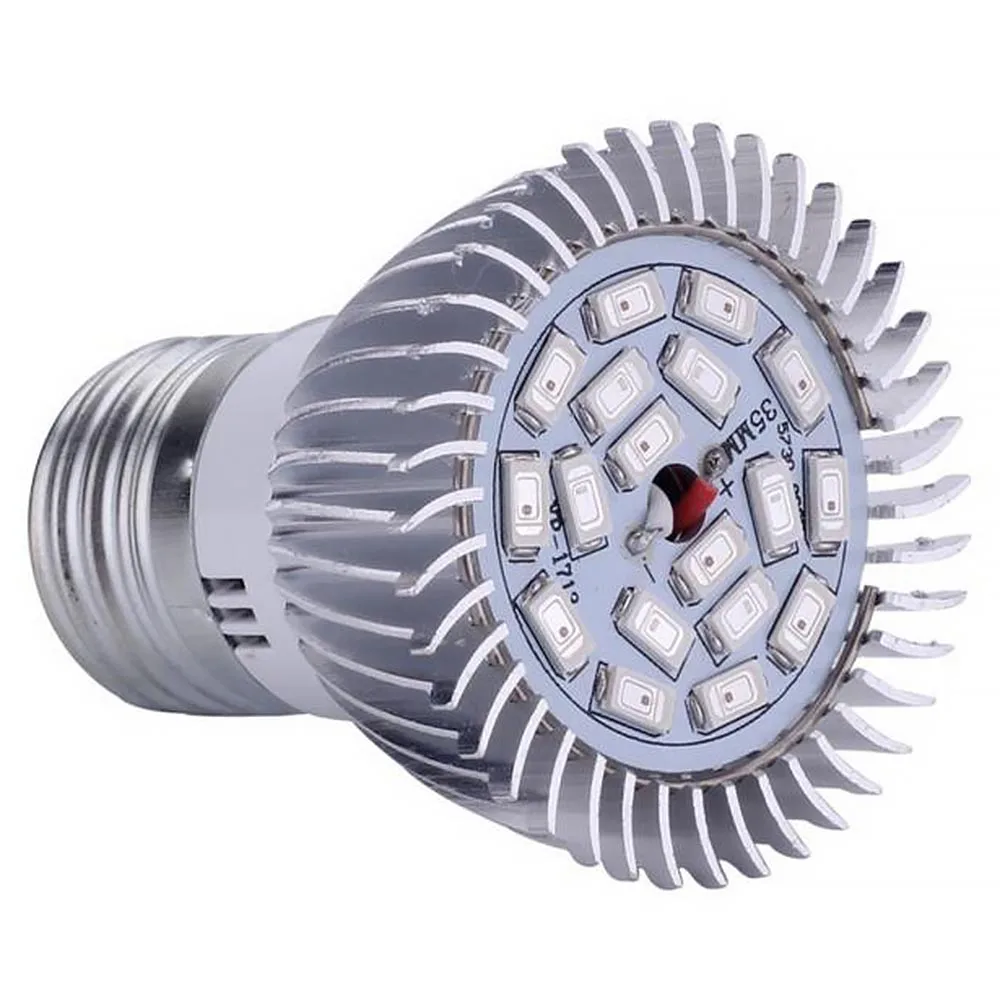 4pcs/lot 18W Growing Lamp Red Blue AC85 265V E27 LED Grow Lights For Indoor Horticulture Garden Flowering Hydroponics Vegetables | Освещение