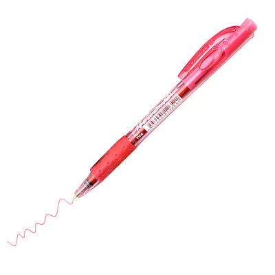Red 1Pc Stabilo Выдвижная шариковая ручка 308 тонкая гелевая чернильная Ручка-роллер 0,5 мм немецкий черный/синий/красный/зеленый/фиолетовый/розовый цвет - Цвет: Red 1Pc