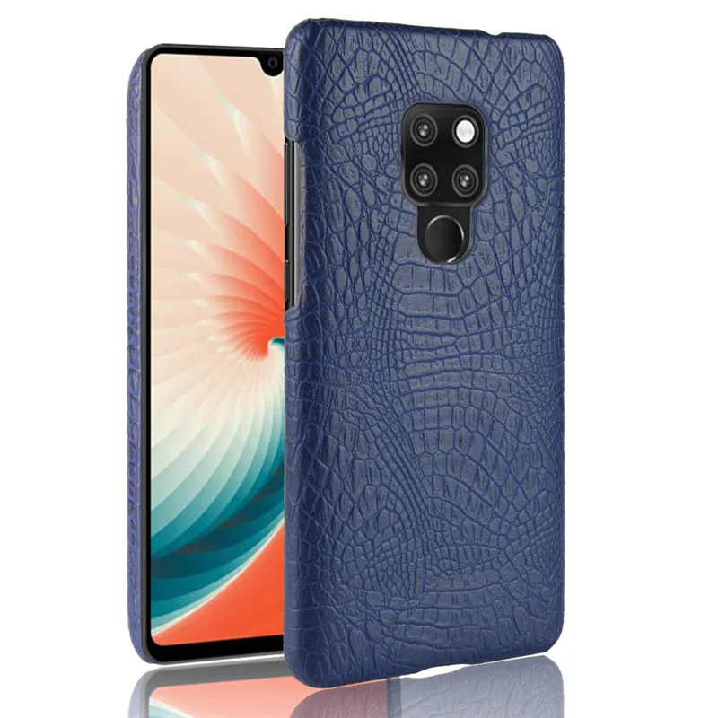 Huawei Mate 20 Case Mat phone bag case Luxury Crocodile Skin PU Protective Cover For |