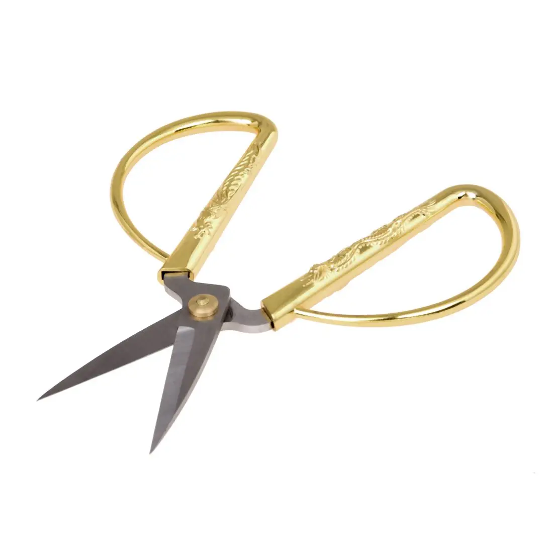 

Carved Gold Tone Dragon Metal Handle Bonsai Scissors Drop Shipping