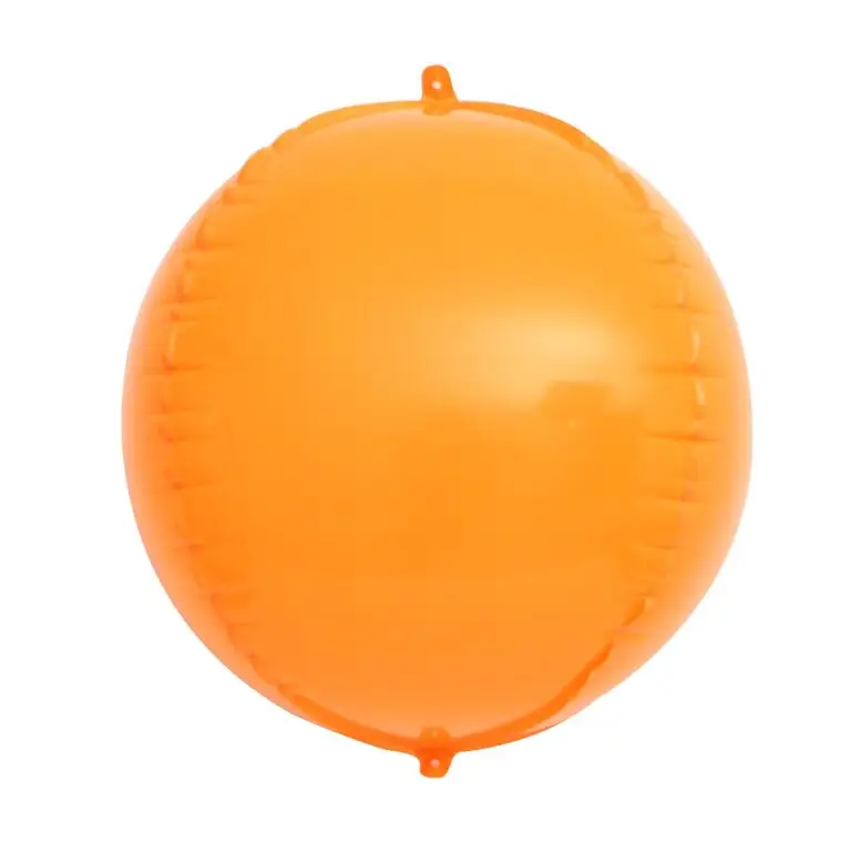 macaron orange 20 шт. 10 дюймов 4D розовое золото Серебряная Фольга Воздушный шар День рождения Свадебные украшения День Святого Валентина юбилей Детские принадлежности для душа - Цвет: macaron orange