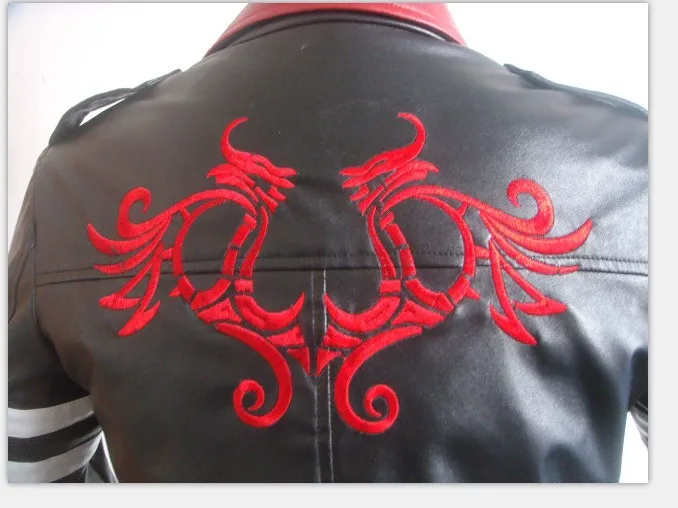 Костюмы на Хэллоуин костюмы для косплея Алекса Мужская Аниме одежда кожаные