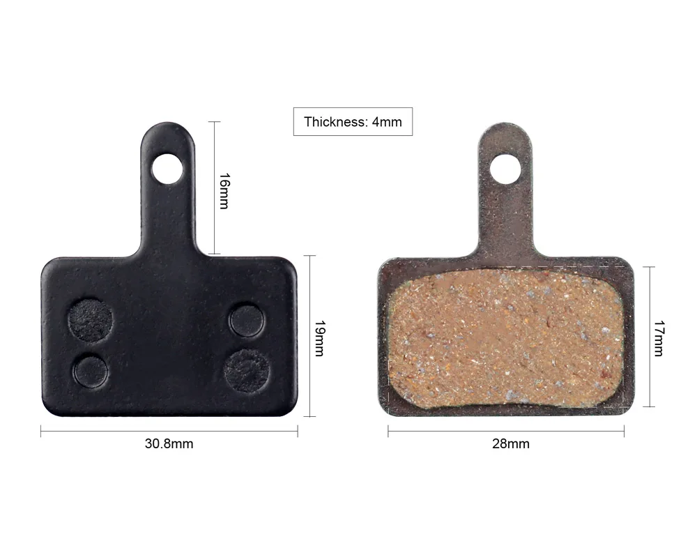 1 пара велосипедных дисковых тормозных колодок для Shimano M515 M525 M4050 C501 C601 M355 M375 M395 M415