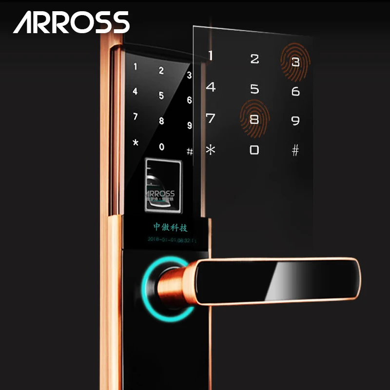 Arross цифровой semicondu Fingerprint смартфон биометрический замок отпечатков пальцев для