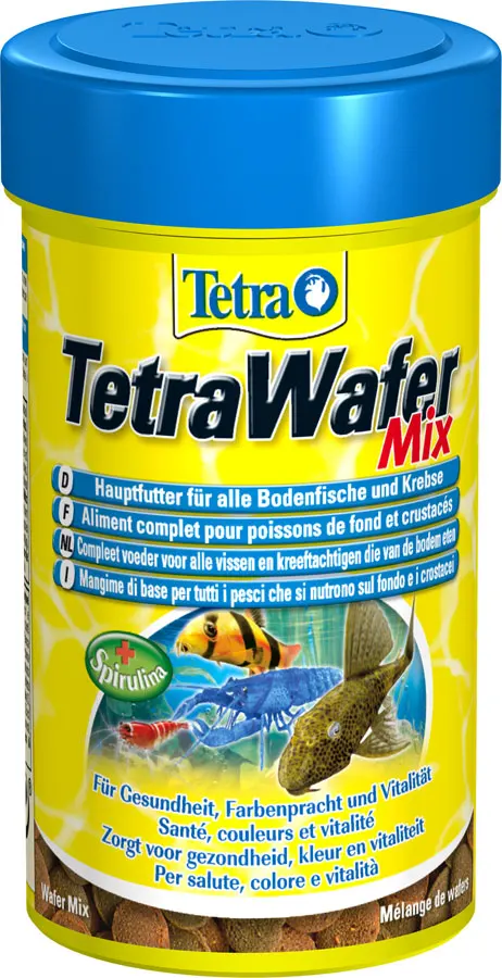 WaferMix 250ml 119g Tetra таблетки плекко дно рыбы табимин Suckermouth сома бентическая рыба мелкое дно рыба пищевое устройство подачи в канистры аквариум - Цвет: WaferMix 250ml 119g